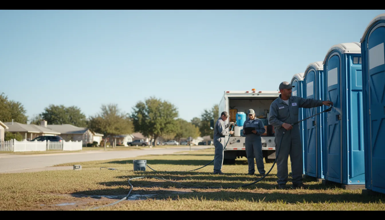 Long-Term Portable Toilet Rental in Grandville, MI near me